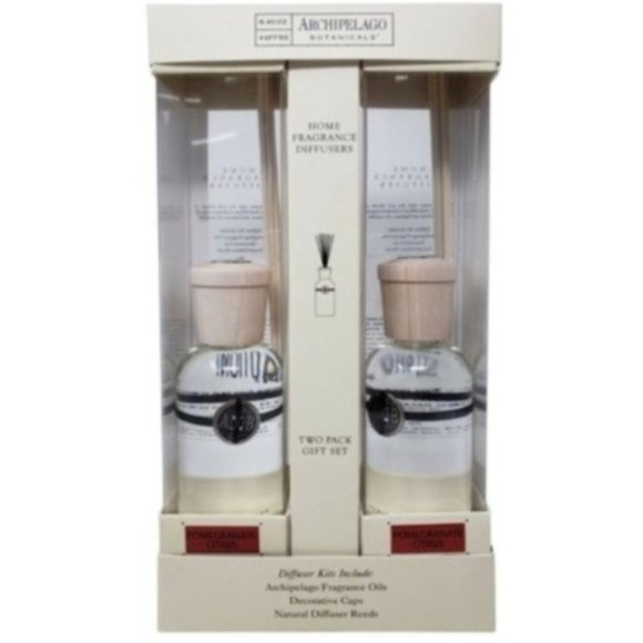 NIB 2 Pc.Set Pomegranate Citrus Reed Diffusers - Picture 2 of 6